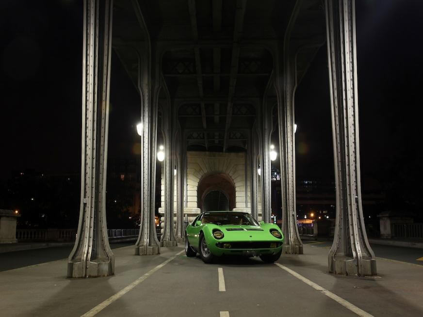 Shooting Lamborghini Miura